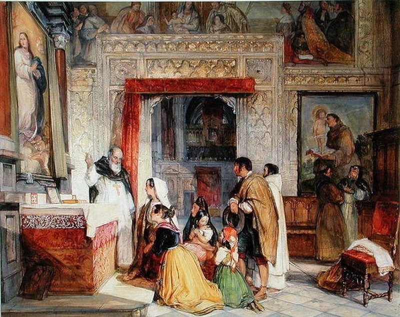 La sacrestia della Cattedrale di Toledo - Bolton Museum and Art Gallery